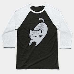 Stormy - Grey Tabby Baseball T-Shirt